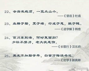 诗句,赏析,励志