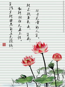 香蒲与荷花古诗句
