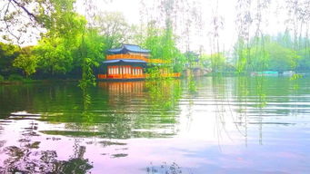 赞美西湖的春景古诗句