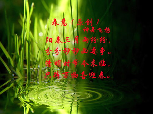 描写春天风景的诗句古诗大全