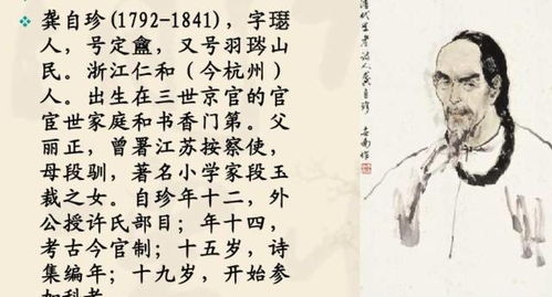 龚自珍关于落花奉献的诗句