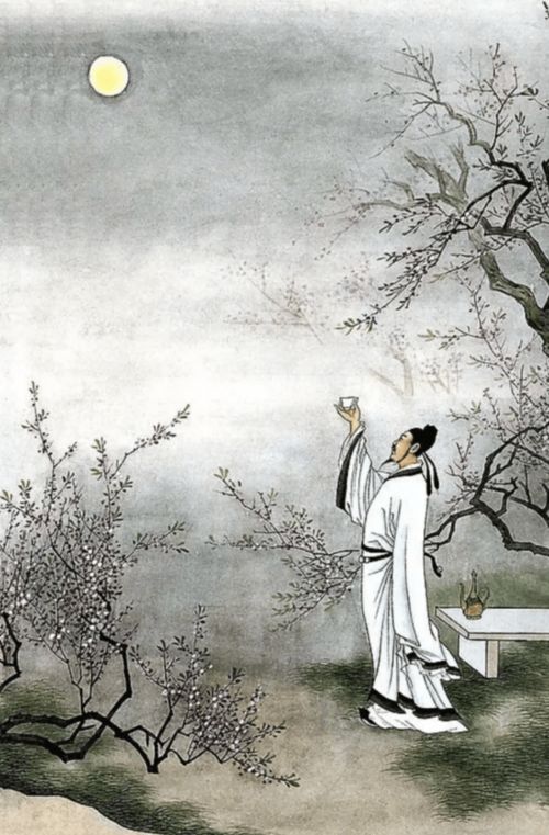 关于将士赏月诗句