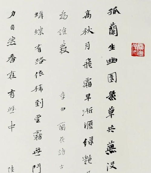 咏兰的诗句古诗