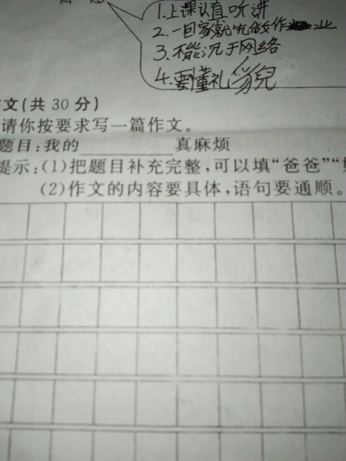 我的父亲真作文开头