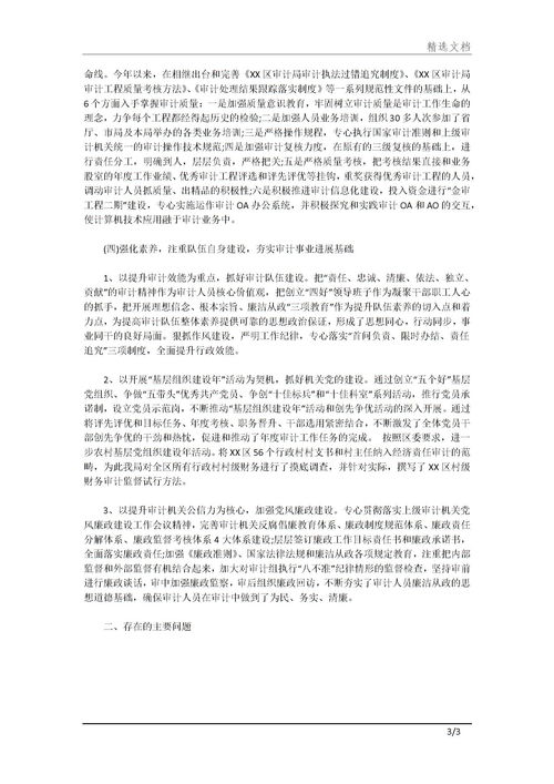 审计局年度总结(市审计局年上半年总结)
