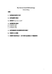 内部审计报告(内部审计报告)