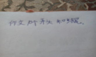 开头结尾十段的作文
