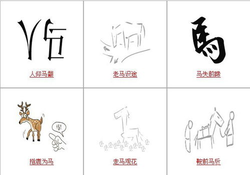 关于马相关的成语(与马相关的成语)