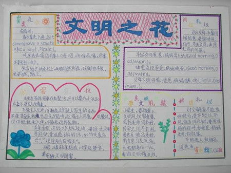 文明礼仪作文开头结尾