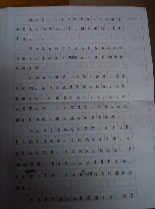 我以为我的梦想的作文开头