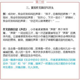 作文,开头,变成了