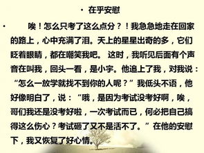 在乎被忽略的一面作文开头