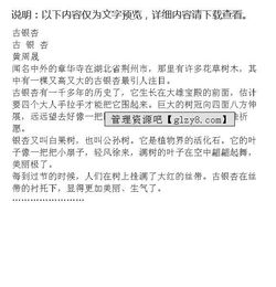 关于银杏叙事抒情的作文开头