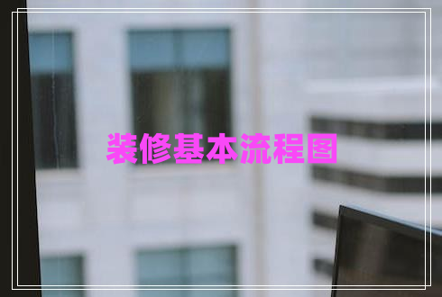 装修基本流程图