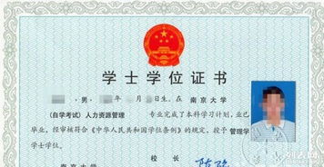 南京大学人力资源自考本科学费