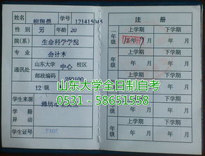 山东大学全日制自考本科几