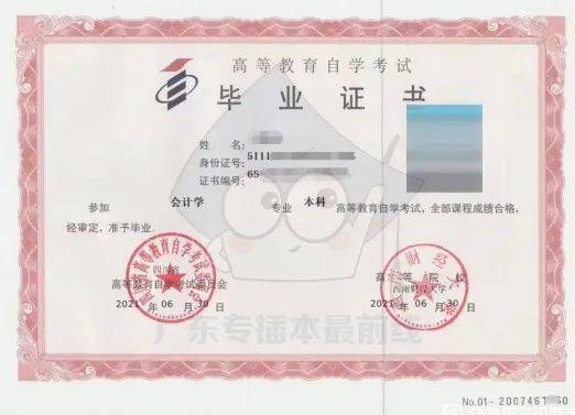 自考本科鉴定表