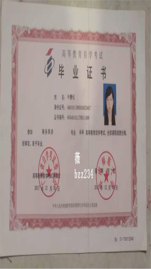 本科学位证成人自考
