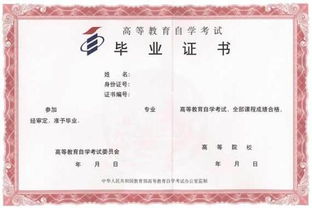 自考本科毕业可以考哪些证书