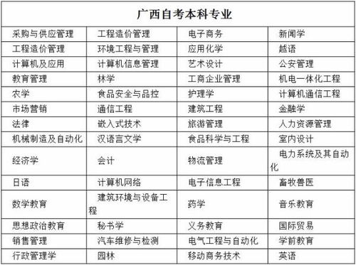 广西自考本科网上系统官网