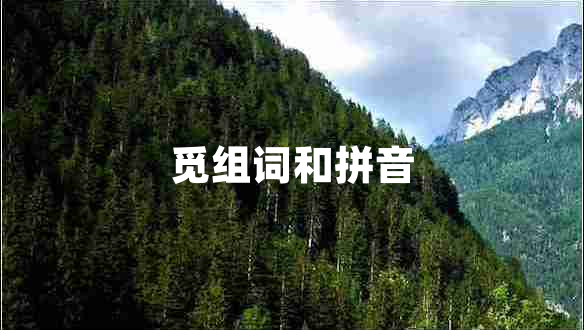 觅组词和拼音