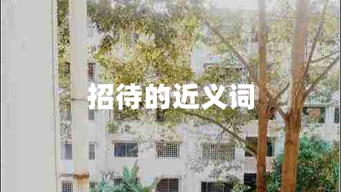 招待的近义词