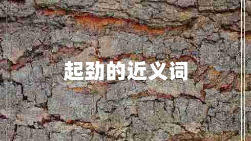 起劲的近义词