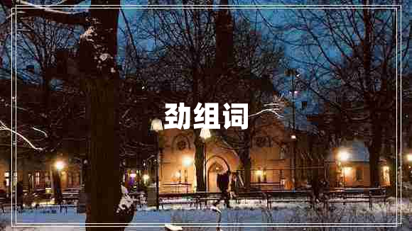 劲组词