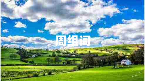 周组词