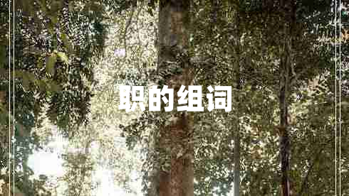 职的组词
