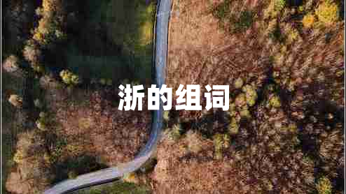 浙的组词