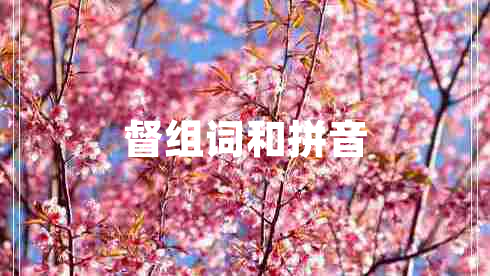 督组词和拼音