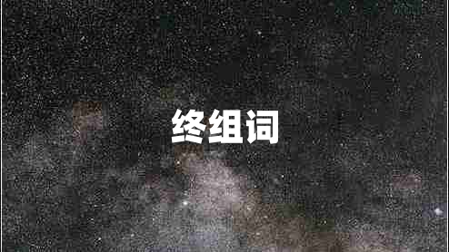 终组词