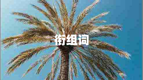 衔组词