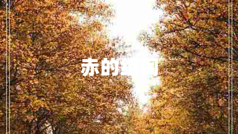 赤的组词