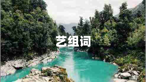 艺组词