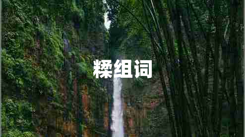糅组词