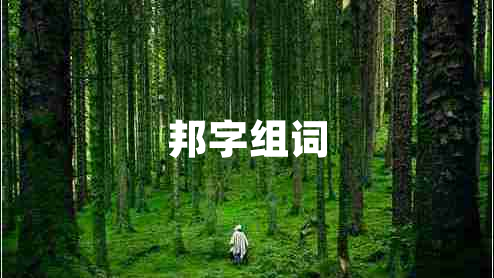 邦字组词