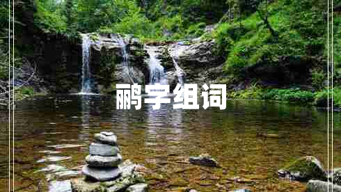 鹂字组词