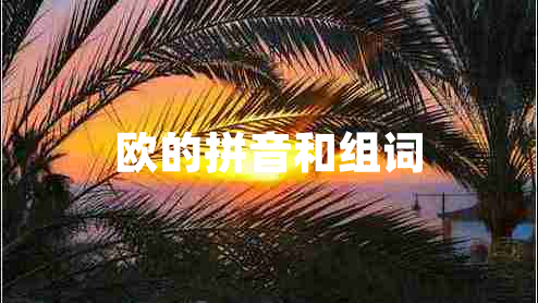 欧的拼音和组词