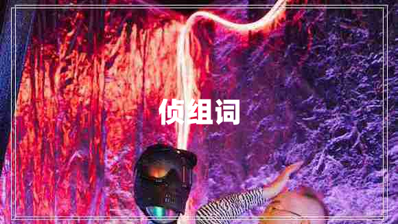 侦组词