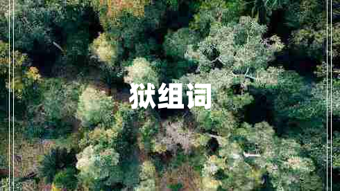 狱组词