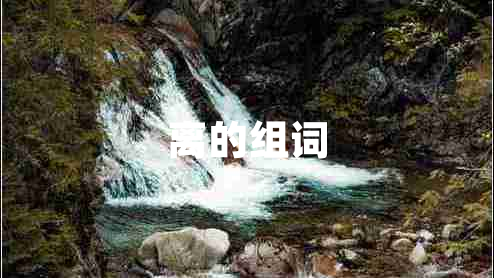 离的组词