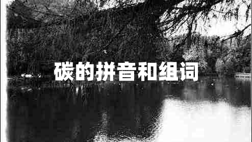 碳的拼音和组词
