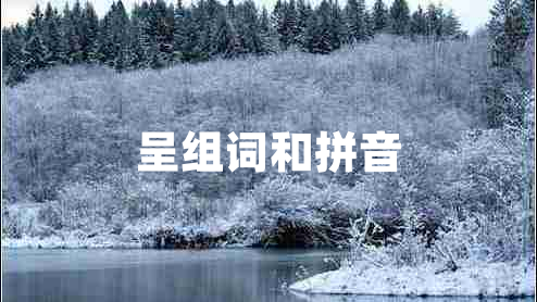 呈组词和拼音