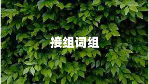 接组词组