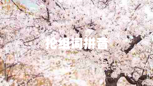 抡组词拼音