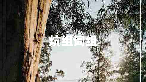 炕组词组