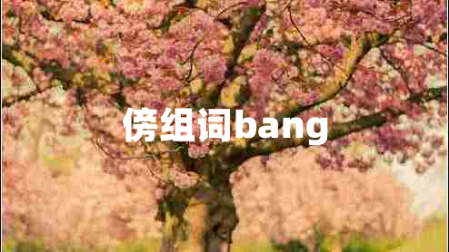 傍组词bang