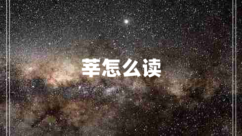 莘怎么读